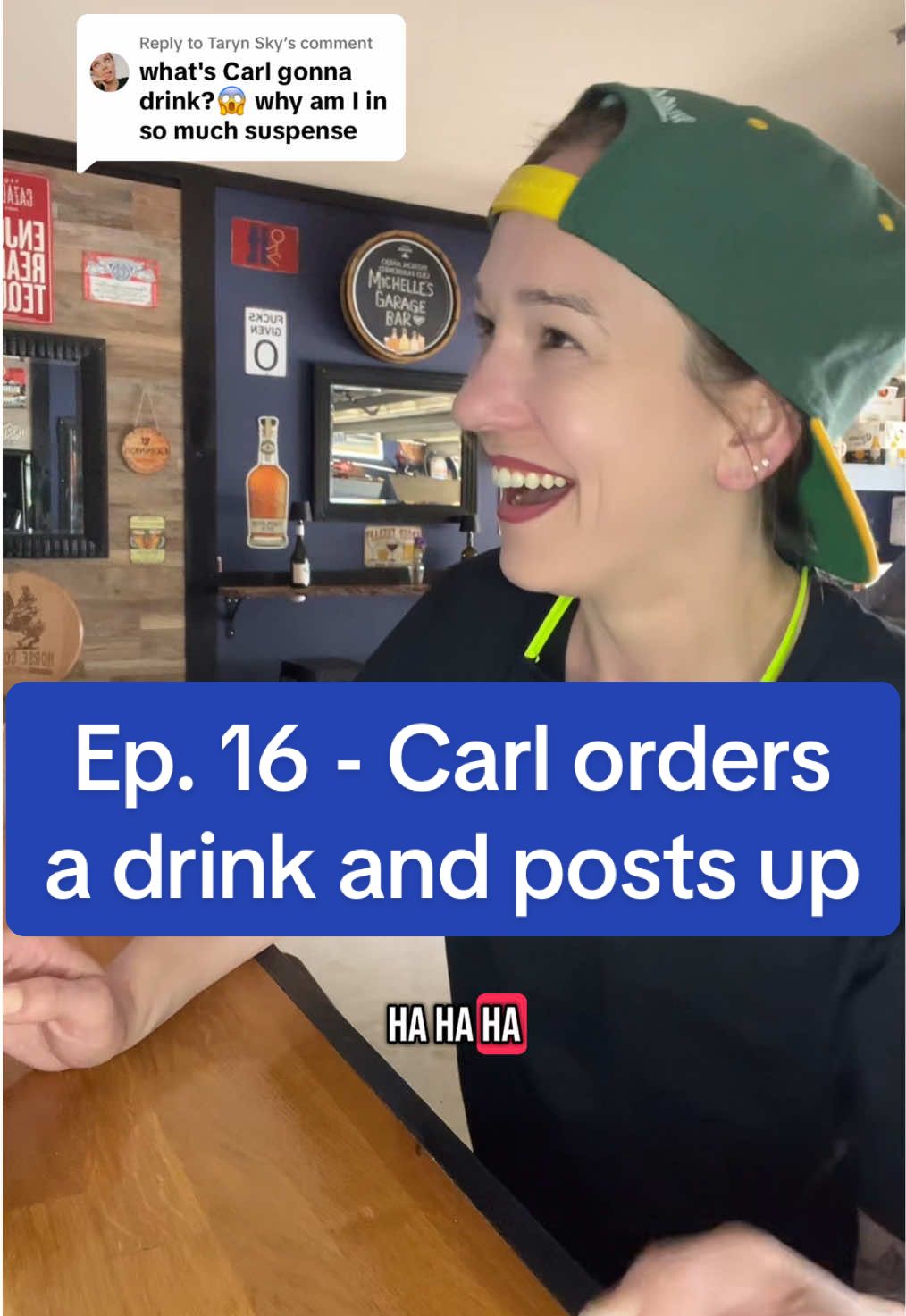 Replying to @Taryn Sky Episode 16 of The Neighborhood Bar series - Carl orders a drink & posts up #bartender #fruitydrink #neighborhoodbar #baybreeze #malibubaybreeze 
