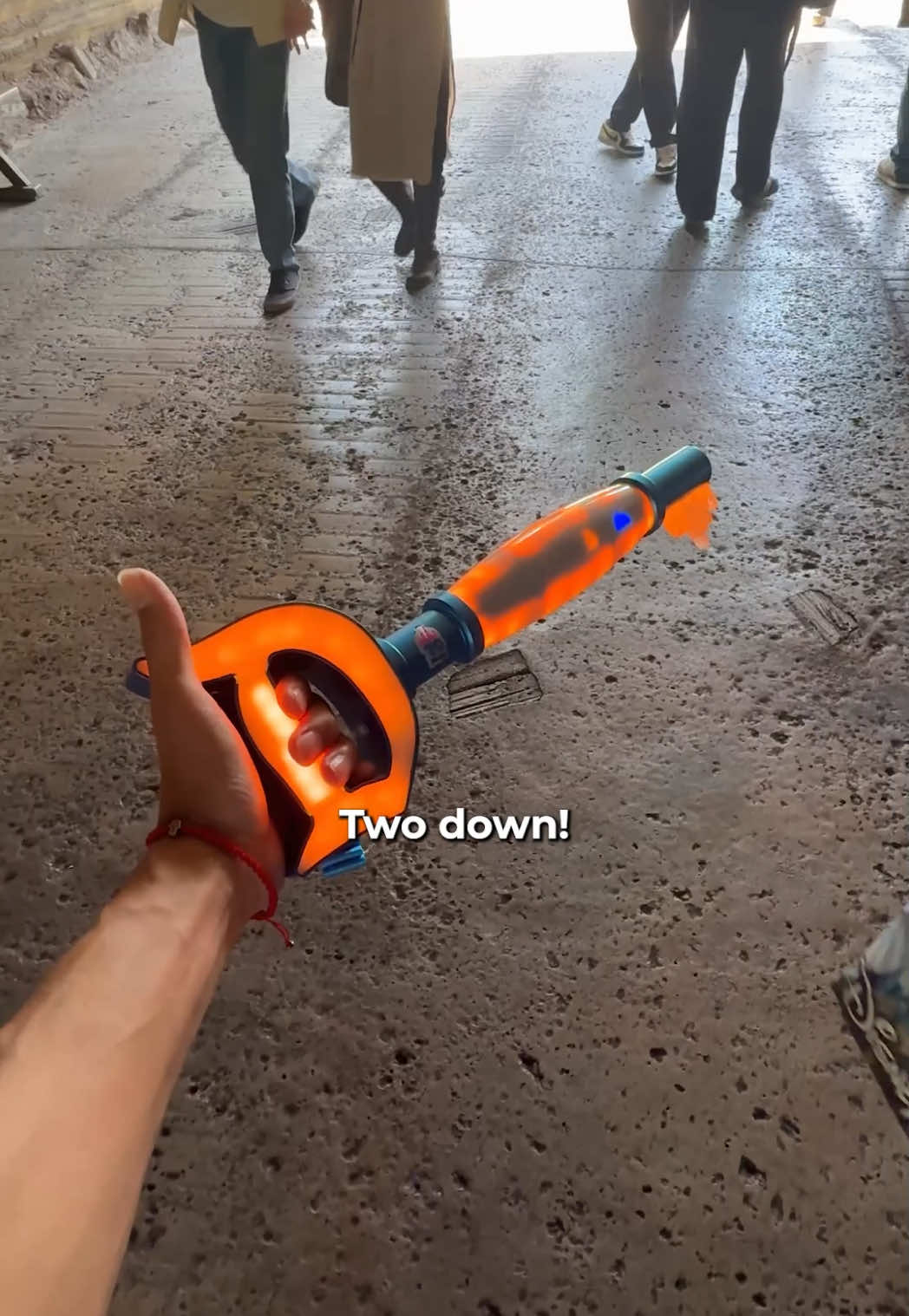 Used the Disney 70th scavenger hunt key like I was unlocking a new world. Where’s Sora at?! #KingdomHearts #Disneyland70 #Keyblade @Disney Parks 