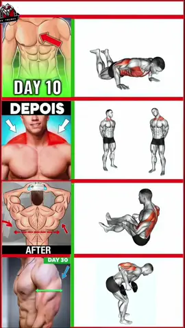 #treino #emcasa #exercicios #Fitness #forca #hipertrofia #musculos #fisico #estetica #shape 