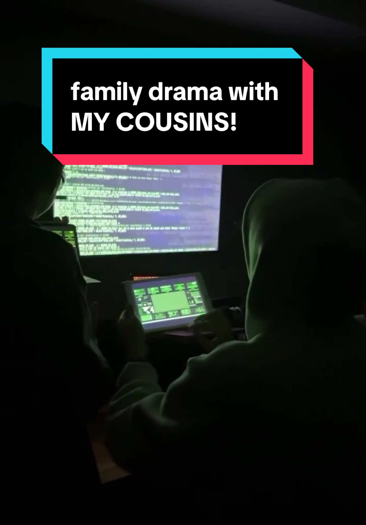 the family drama is real #cousins #gossip