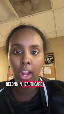 I SAID SOME NOT ALL. But SOME of y’all way to comfortable just because we’re Somali like no #fyp#somalis#somaligirls#healthcare#nurses 