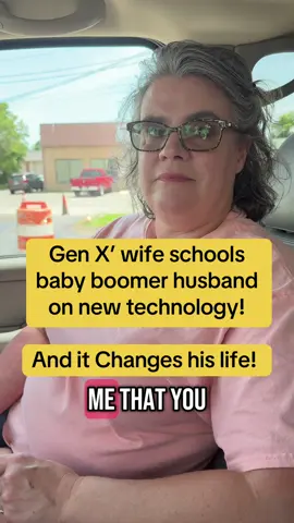 Why is the wife always the smart one? My Gen X wife teaces her Baby Boomer husband some new tricks! Now I can rock out with my music from my phone! No new stereo needed, no more music device plugged in! #oldschool #genx #babyboomer #musictok #bluetooth #stereo #car #electronics #gadgets #technology #rockandroll #wife #husband #gift #giftideas #ttslevelup #ttshop #tiktokshop 