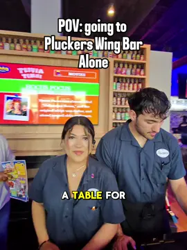 Solo dinner date at Pluckers Wing Bar #solo #pov #fyp #fypage #dayinthelife #Vlog #alone #eating #dinner 