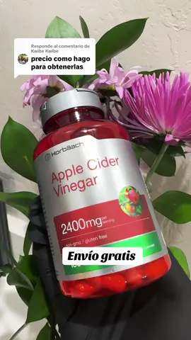 Respuesta a @Kwibe Kwibe Apple cider vinegar 2400mg perserving non -GMO gluten free /150 capsules #fy #vinagredemanzana #applecidervinegar #capsules #horbaach #viralvideo #viraltiktok 