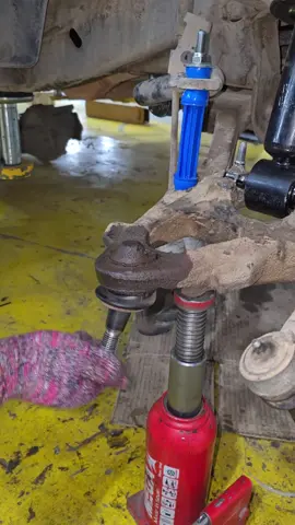 Gmc front ball joint replacement guide #mechanic #DIY #automotive 