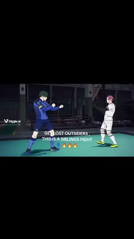 rin vs sae be like #bluelock #sae #rin #ai  (THIS VIDEO WAS MADE BY ME)