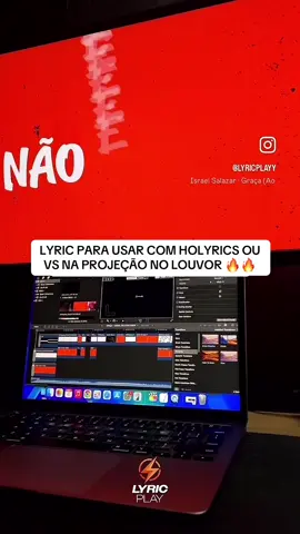 Lyric para usar no holyrics na hora do louvor na igreja!🔥 ⚡️Tudo disponível em dois formatos: • Slide, pronto pra quem usa Holyrics • Vídeo completo, ideal pra quem toca com VS Simples, prático e com visual profissional — direto pro seu ministério!🚀 📌Adquira agora! #holyrics #holyricsnasigreja #resolumearena #vsgospel #church #multitracks #propresenter #lyrics #lyricvideo #louvor #midiaigreja #midiaigreja 