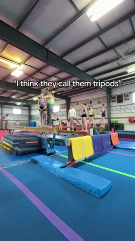 “Jackie, are you vlogging with your vlog stick today?” Lol #gymnastics #gymnast #gymnasticscoach #beam 