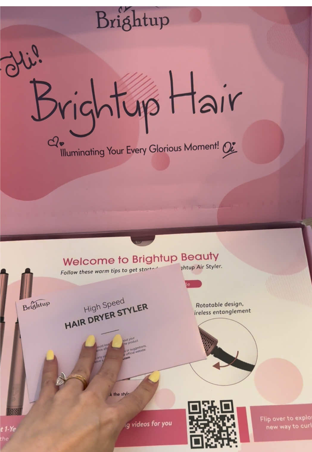 @brightuphair did a big one with this hair styler!! #brightup #dysonairwrap #hairstyle #beauty #grwm #hairdryer #tiktokshopcreatorpicks #tiktokshop 