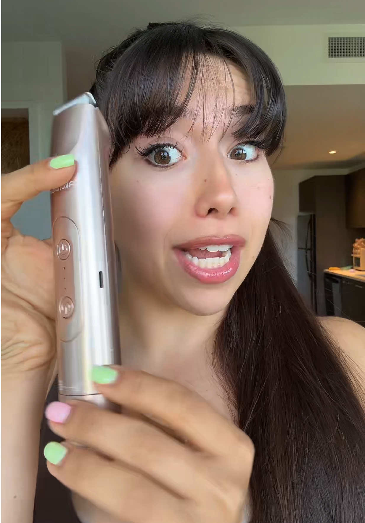 How to shave down there🐱 #electricrazor #bikinitrimmer #razorforwomen 
