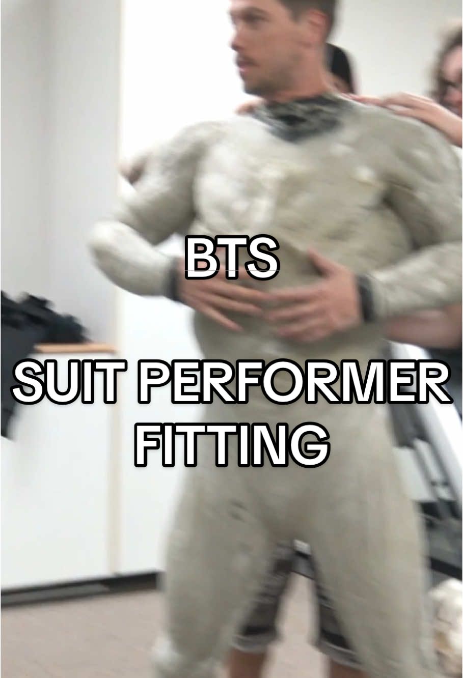 A glimpse into a suit fitting for a feature film. This was for our #practicaleffects film WELLWOOD but it’s a similar process for other @alec_gillis projects like #alien or #predator - anything that requires a performer in a foam latex suit with a mechanical head. 