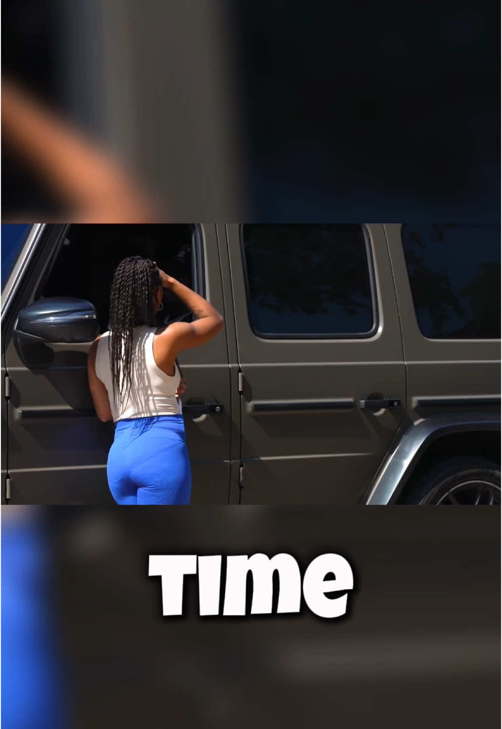 🚩Part 2/3 | Gold Digger Video 👀she noticed the car #golddigger #viraltiktok #viralvideo #foryou #fyp