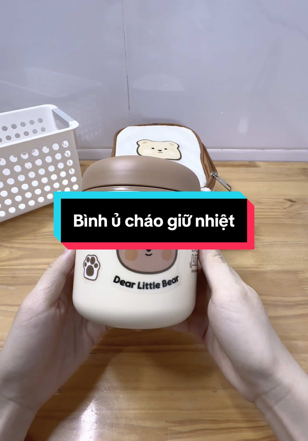 Bình ủ cháo siêu tiện lợi cho mẹ nào đanh nuôi con nhỏ nha ☺️ #binhuchao #binhuchaogiunhiet 