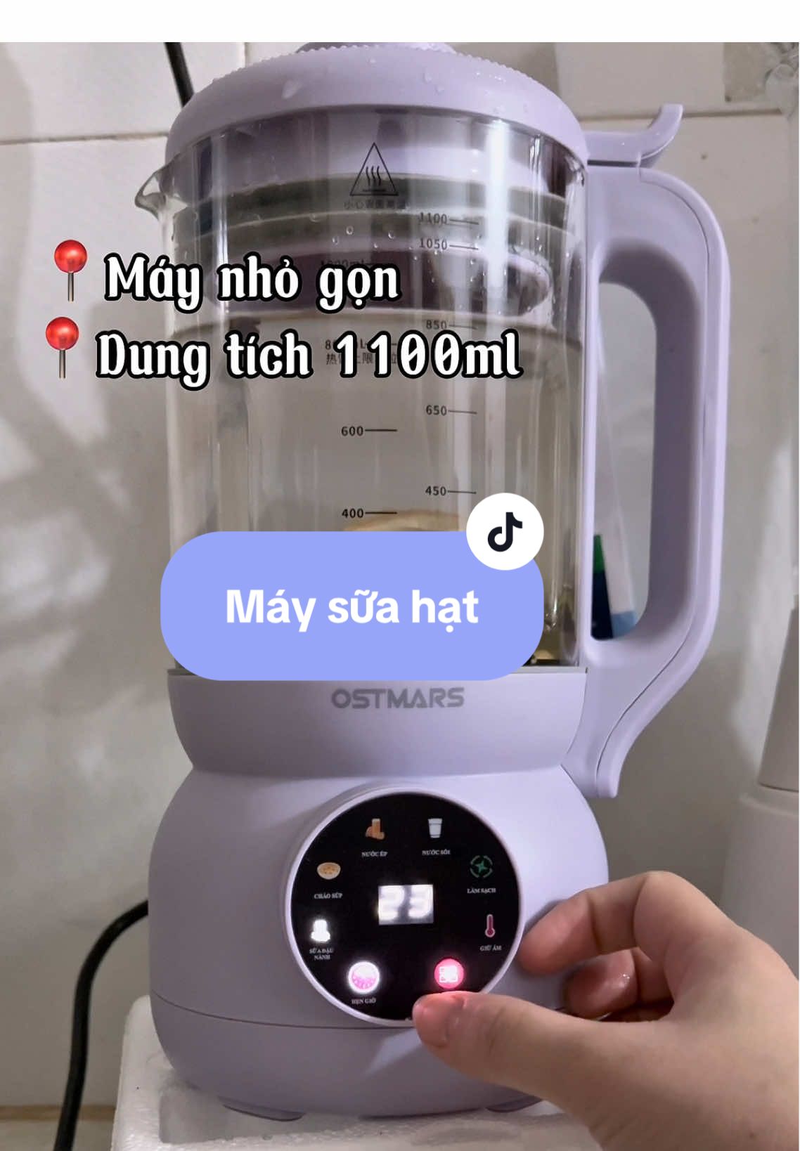 Máy sữa hạt nhỏ gọn- xay mịn- tiện lợi #xuongx #maysuahat #suahat #suahatdinhduong #ostmars 