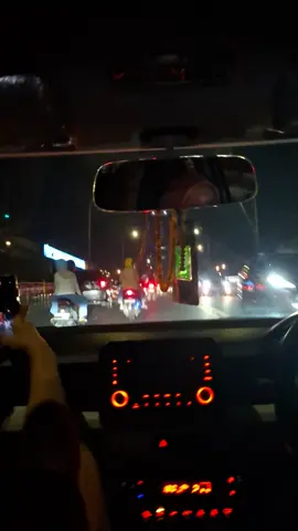 malam hari di jembatan ampera #palembangcity  #jembatanampera  #malam  #lampu  #family 