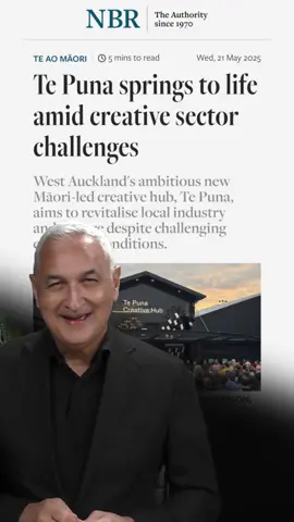 Te Puna springs to life amid creative sector challenges. Full story on NBR. #maori #creativesector #film #music #art #auckland #newzealand #henderson