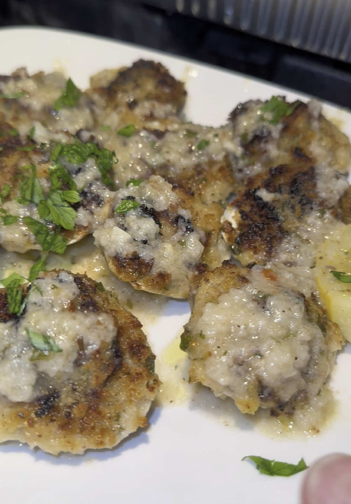 Baked clams! @Joe Scarlotta Sr. 