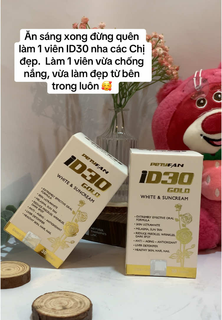 #vienuongtrangda #glutathione #chamsocda #chongnang #lamdep #ID30 