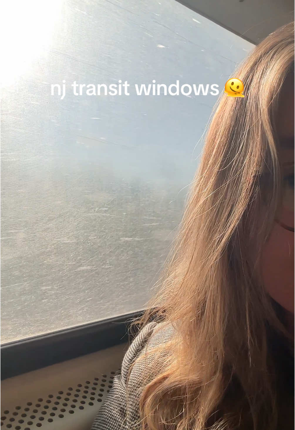 I saw a girl post how clean hers were and I took the exact video today and was not blessed the same 🫠🤣 #nj #njtransit #commuter #nyc #fyp #foryou #relatable 