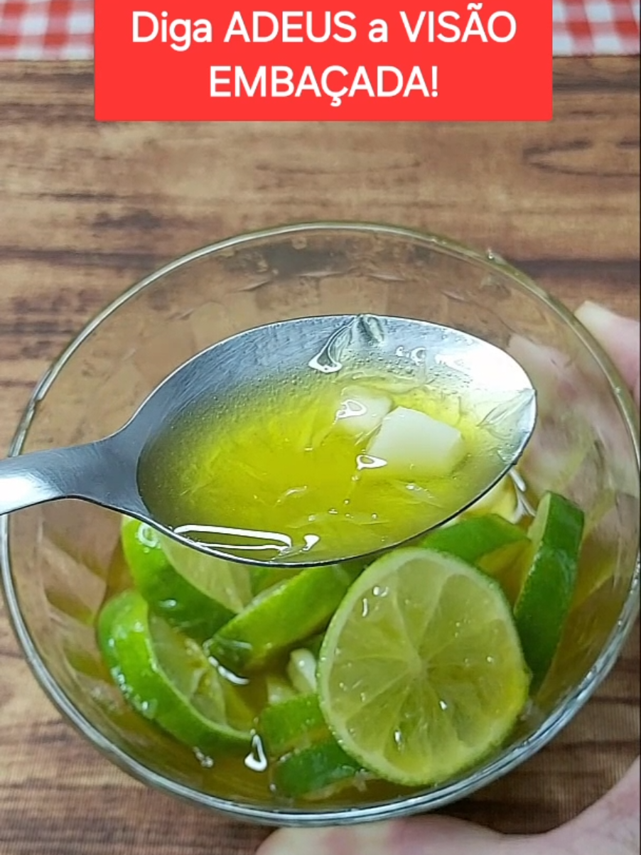 Misture Mel, limão e alho e dirá adeus a Visão embaçada! #saude #receita #vistas #olhos #visao #videoviral 