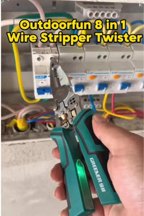 New edc hero : volt-testing pliers that do it all #wirestripper #twister #tools #porduct #fyp #tiktokshop 