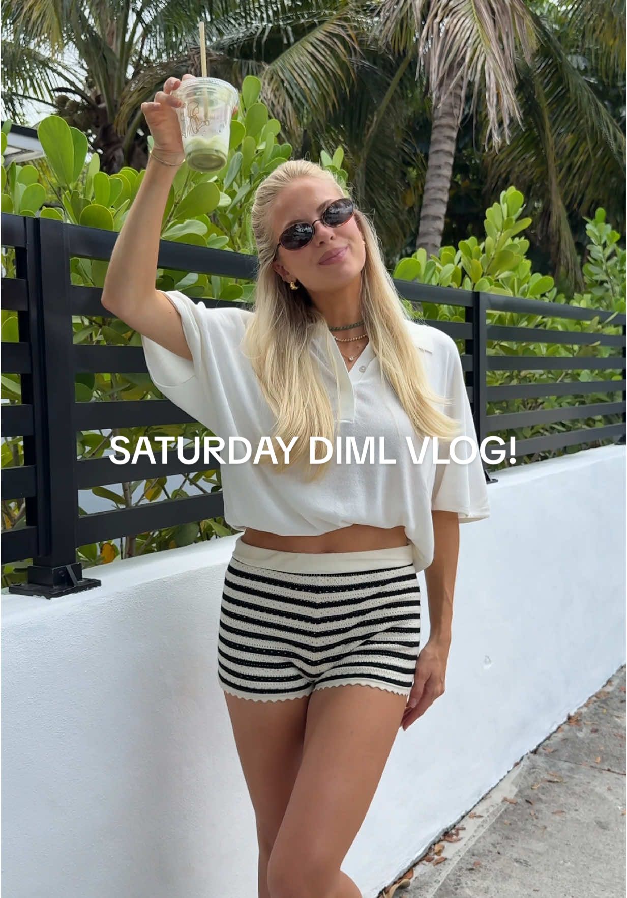 Saturday in Miami! 🤍 DIML vlog! Everything linked in linktree in bio under “TikTok links”! 🫶🏼 
