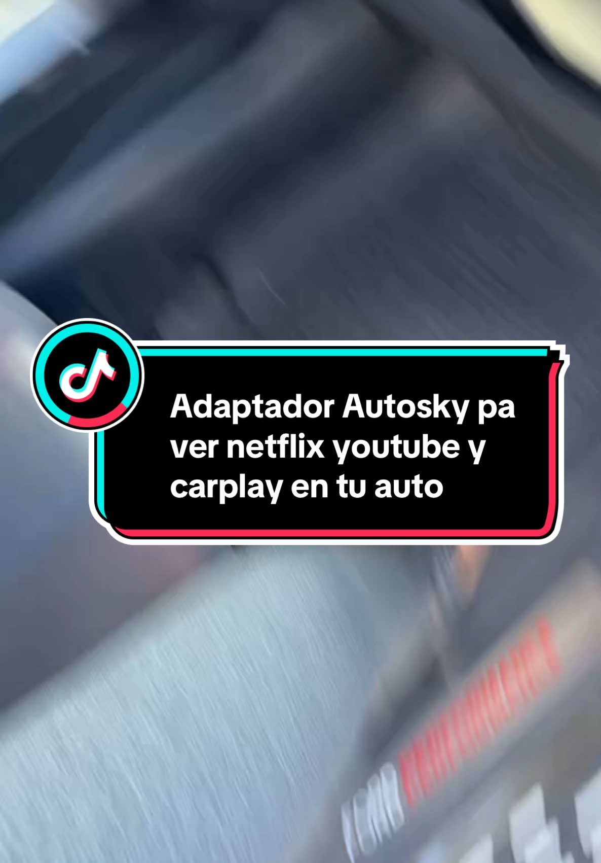 Si no saves si va funcionar en tu auto dejame saver el Los comentarios! #autosky #autoskylite #carplay #wirelesscarplay #caraccessories 