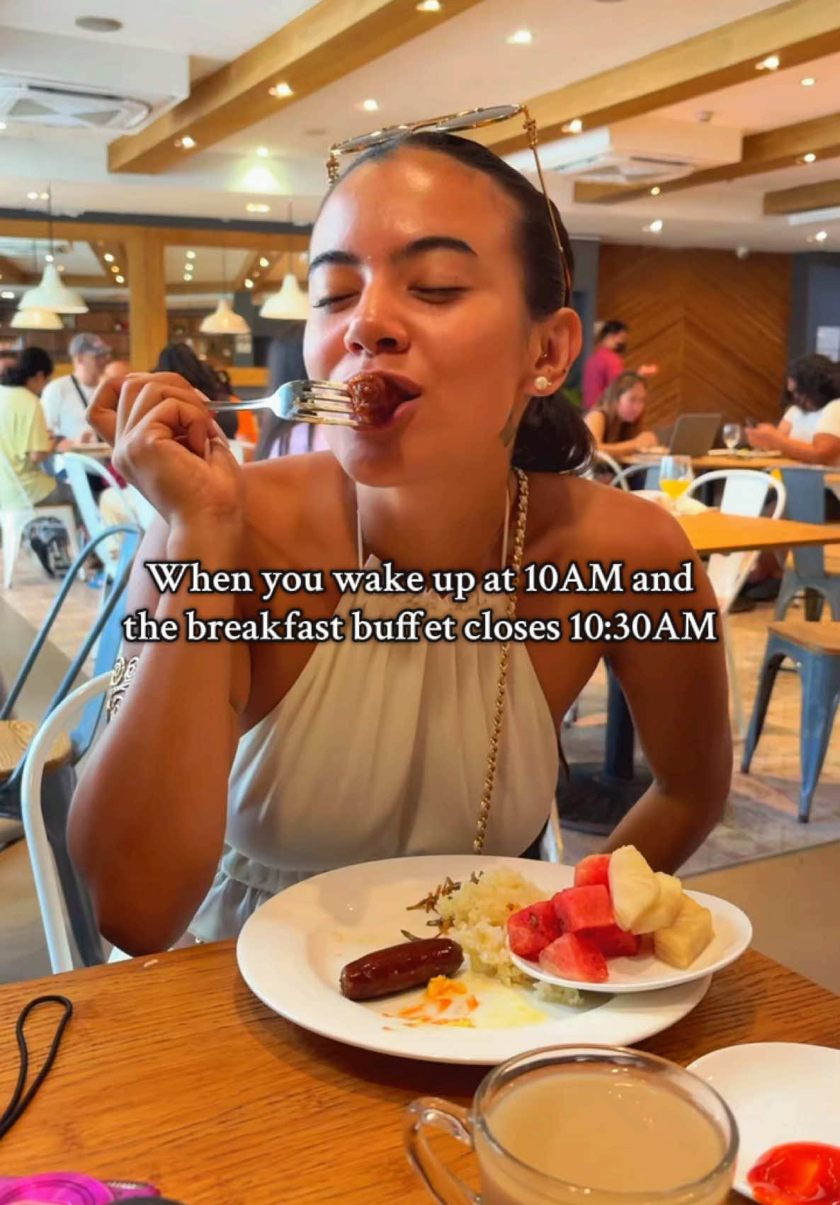 Forcing the whole fam (Celeste slept in) to film a TikTok with me LOL🤣🇵🇭