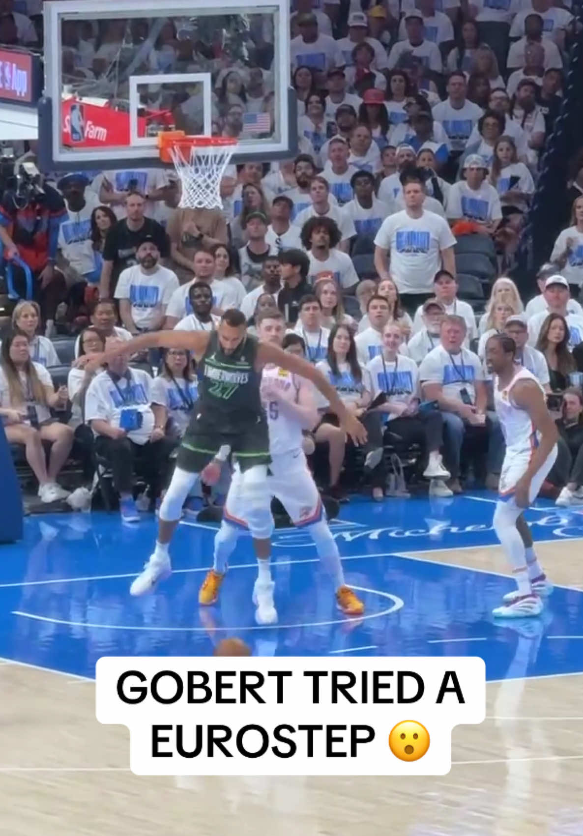 #rudygobert #timberwolves #NBA #nbaonespn #nbaplayoffs 