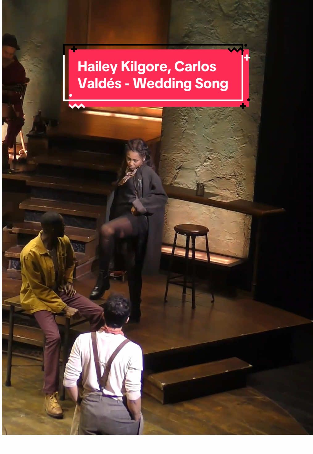 Hailey Kilgore, Carlos Valdés - Wedding Song @HK 🖤 #haileykilgore #eurydice #carlosvaldes #orpheus #hadestown #hadestownmusical #broadway #slimetutorial #weddingsong #fy #fyp #fypシ #fypシ゚viral