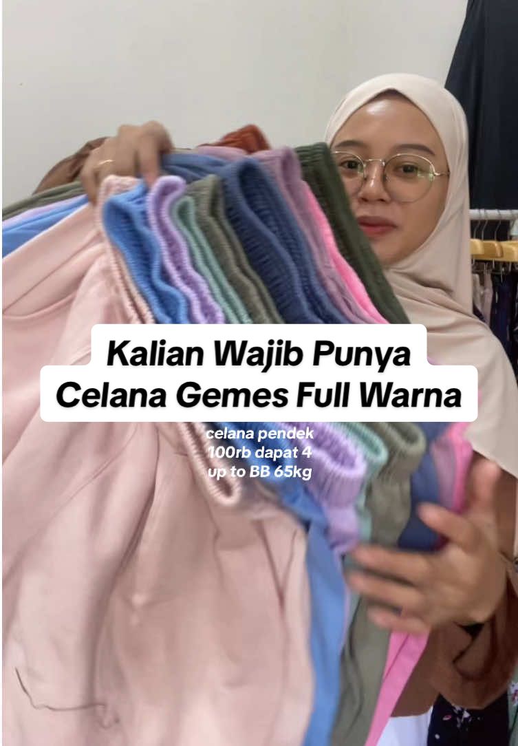 mantab bgt mih pilihan warnanya #celanapendek #celanapendekwanita #celanawanitaterbaru 