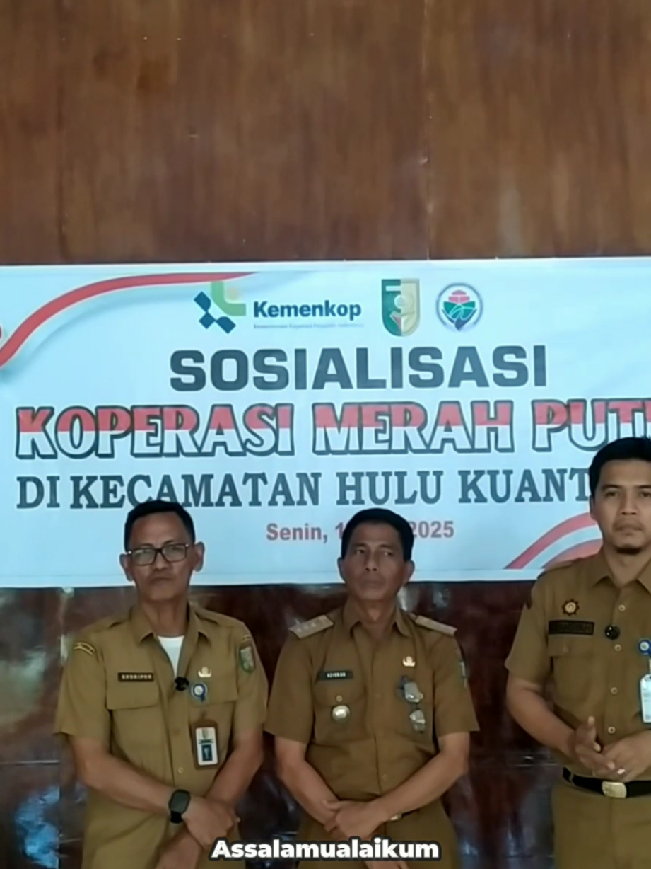 Sosialisasi Koperasi Merah Putih  di Kecamatan Hulu Kuantan  #fouryou #fyp #beranda #datuakpanglimodalam #kuantansingingi #banggamembangunnegri #koperasimerahputih #prabowosubianto #gibranrakabuming 