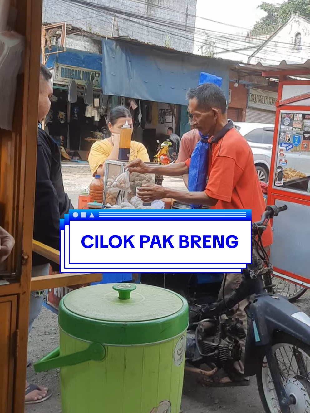 cilok viral pandaan, wonge kwalahen sampe nyaprut... #cilok #cilokviral #pandaan #pandaanpasuruan #pandaankuliner  #esbacot 