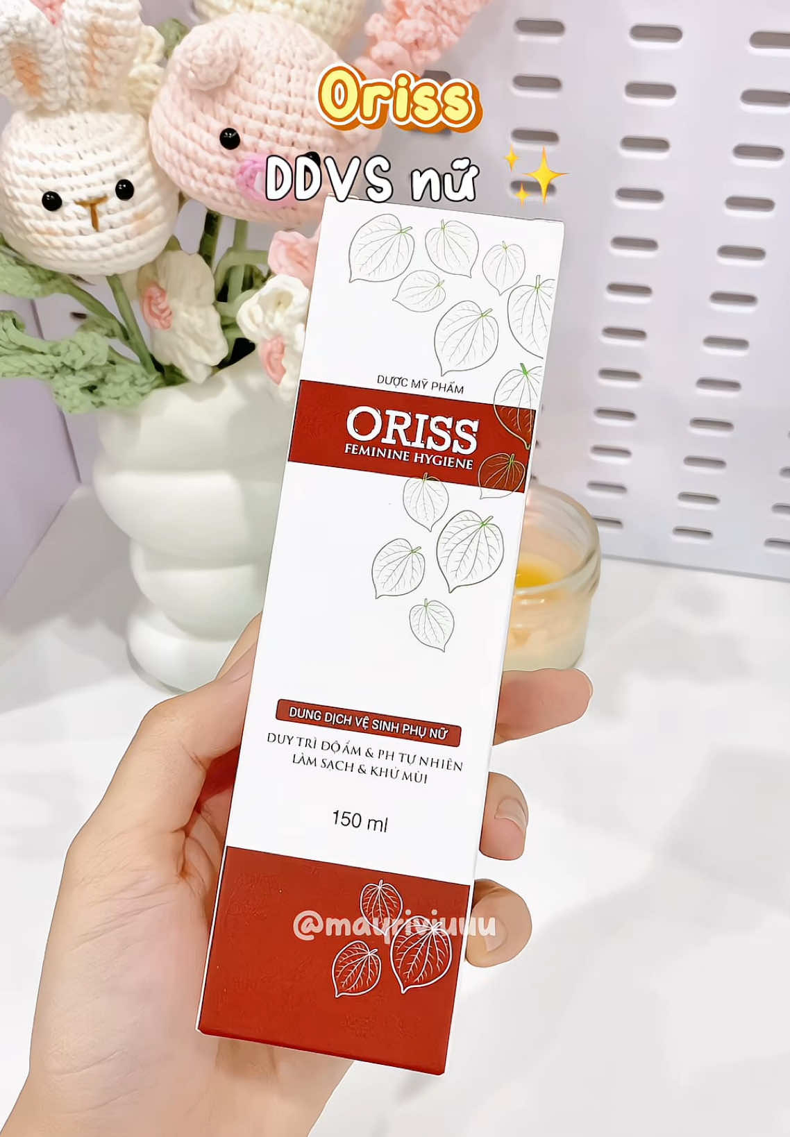 Các nàng đã chăm sóc “ẻm” đúng cách chưa #mayriviuu #review #oriss #ddvsoriss #ddvs #dankhang 