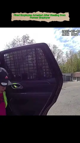 Fired Employee Arrested After Stealing from Former Employer Part G-8 #Cops #police #policeofficer #USA #usatiktok