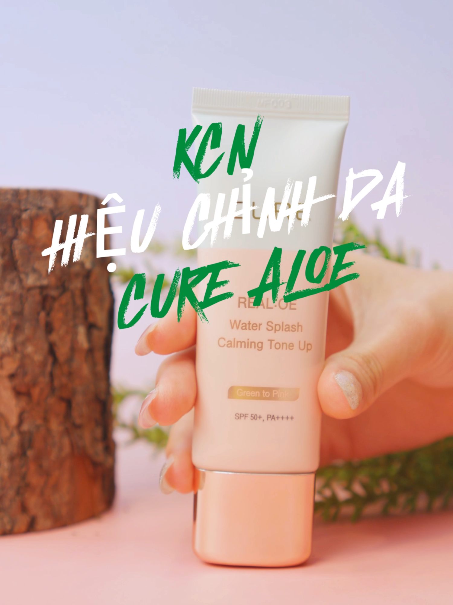Kem chống nắng nâng tone hiệu chỉnh da nhà Cure Aloe. Bannj đã thử chưa? #ugc #kemchongnang #kcnnangtone #curealoe #fyp
