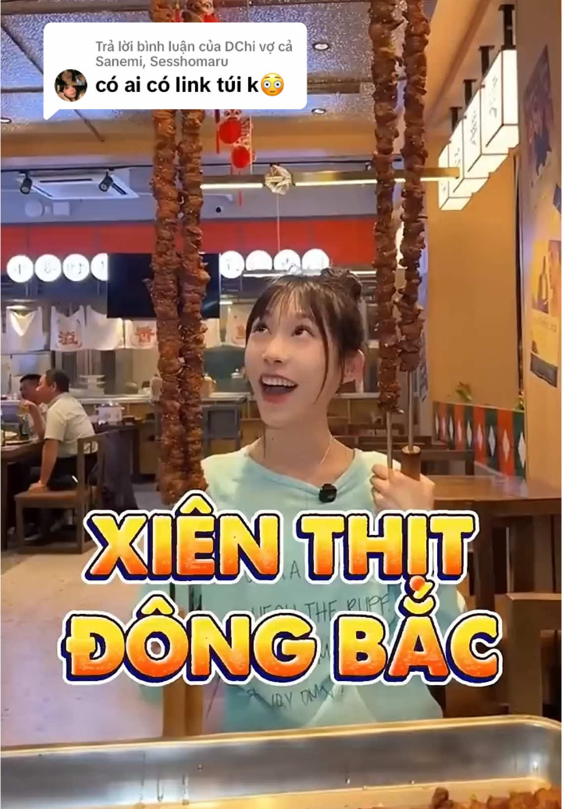 Trả lời @DChi vợ cả Sanemi, Sesshomaru Bà Chủ Kênh Đi Đớp 10 Xiên Thịt Nướng Dài 2m Ở Đông Bắc #xh #xhtiktok #mukbangeatingshow #mukbangvideo #mukbang #thánhđớpchina 