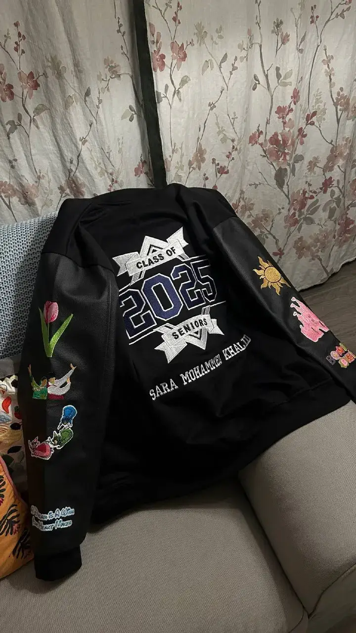 #جاكيتات_تخرج #جاكيت_سينيور #2026 #2025 #signout #تطريز_حسب_الطلب #graduation_jackets #signout_jackets #graduation #جاكيت #جاكيتات_سينيورز #خريجين2025 #هودي #جاكيتات 