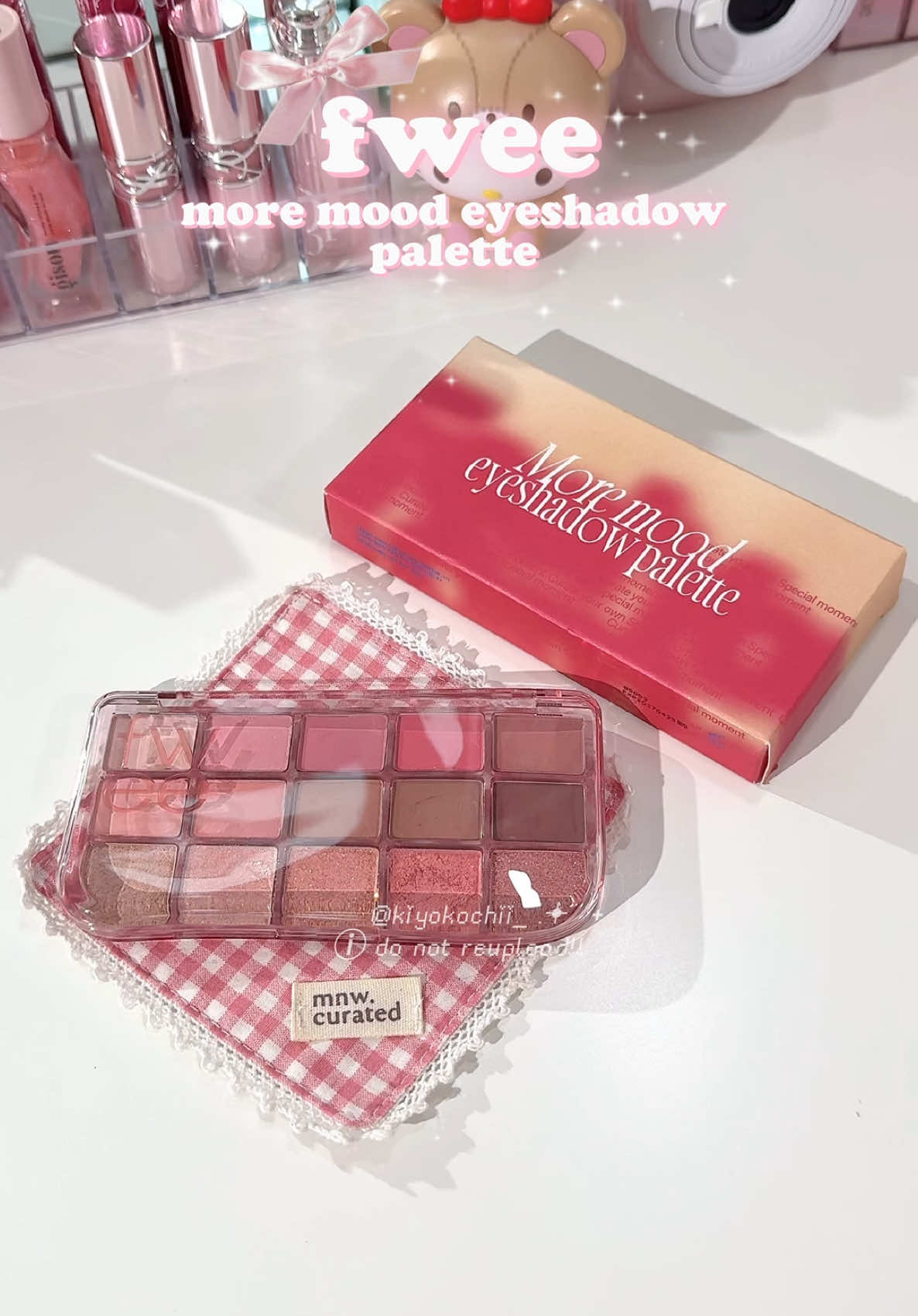 @fwee more mood eyeshadow palette (more than red) 🧸♥️✨ ☁️ available at: @oliveyoung_global app: code 𝐊𝐈𝐘𝐎𝐊𝐎𝟏𝟖 @yesstyle : code 𝐊𝐈𝐘𝐎𝐊𝐎𝐂𝐇𝟏𝟏 ⓘ do not re-upload!! #fwee #fweeglobal #fweemoremoodeyeshadowpalette #eyeshadow #kbeauty #kbeautymakeup #makeup #cute #viral #koreanmakeup #kawaii #kawaiiaesthetic #hellokittylover #oliveyoung #oliveyoungaffiliate #yesstyle #yesstyleinfluencers #fyp #explorepage✨ @OLIVE YOUNG Global @YesStyle @YesStyleInfluencers 