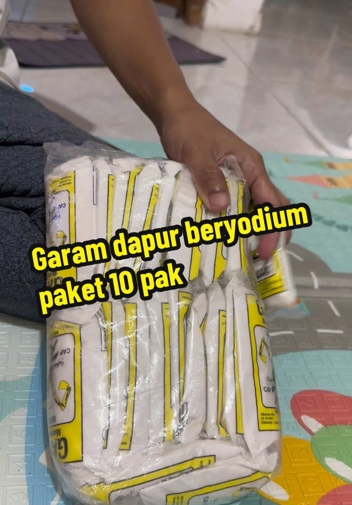 Garam dapur beryodium #garamdapur #garamdapurberyodium #garamdapurmurah #garamdapur10pcs 