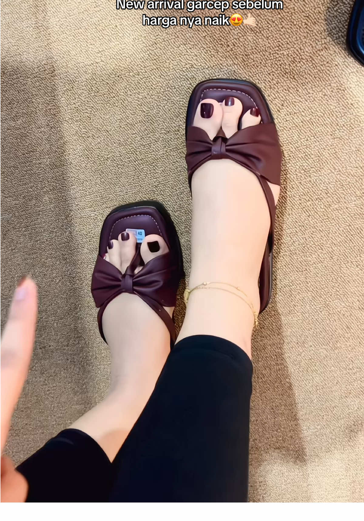 Pliss ini cantik bangett😍#sandalwanita #sandalterbaru 