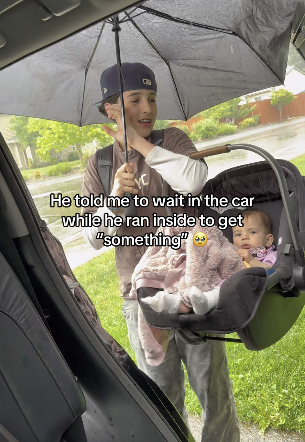 Baby girl is lucky to have a protective brother 🫶🏼🥹 The royal treatment #bigbrother #babysister #pov #rainbowbaby #fyp #siblingcheck #momlife 