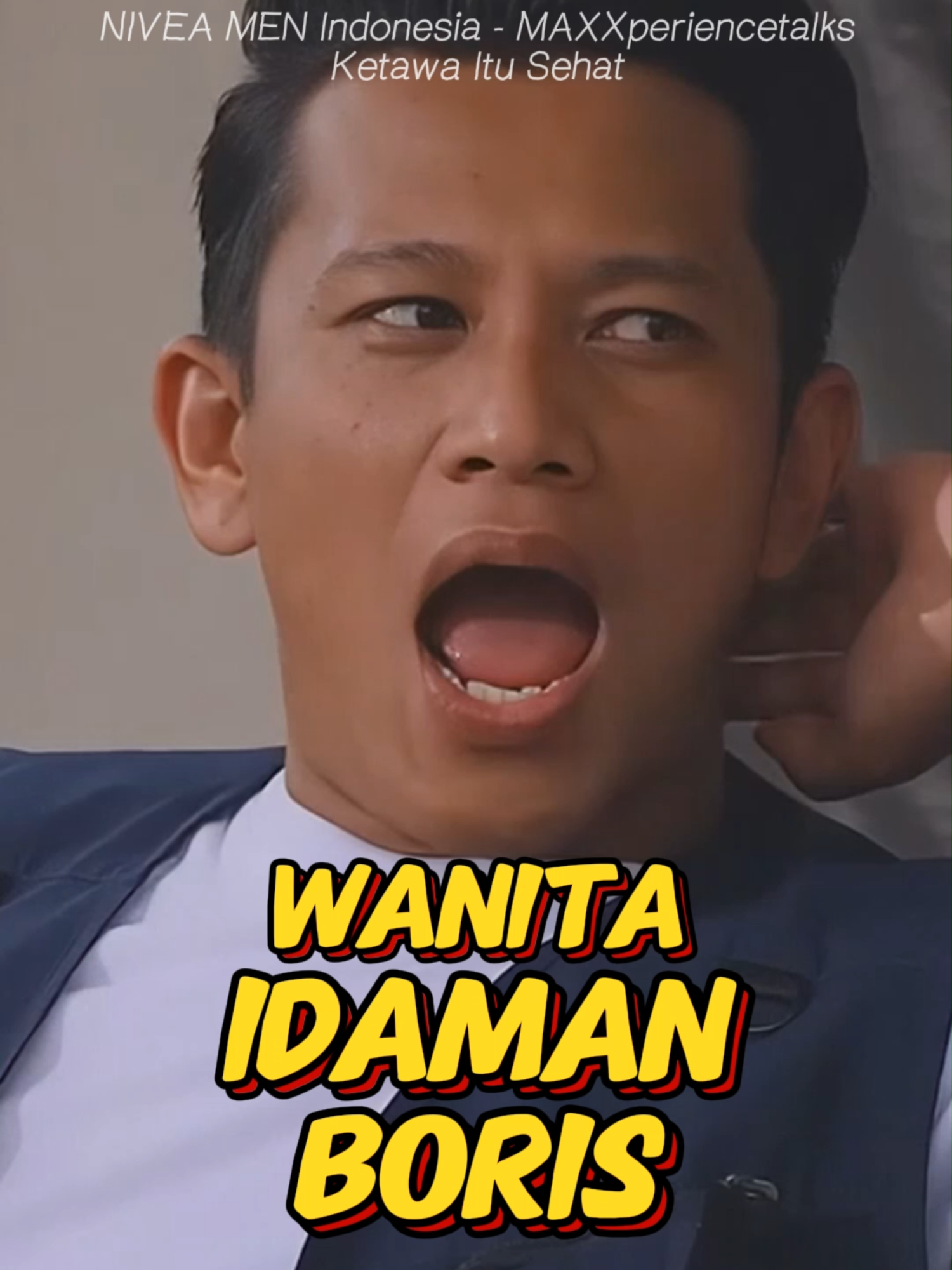 INILAH SOSOK WANITA IDAMAN BORIS ‼️😂 Tonton selengkapnya di YT NIVEA Men Indonesia - MAXXperiencetalks #klip #podcast #lucu #ngakak #ketawa #kocak #ketawaitusehat #maxxperiencetalks #marlo #marloernesto #gusti #gustiwiw #boris #borisbokir #agaklaen #meisitalomania