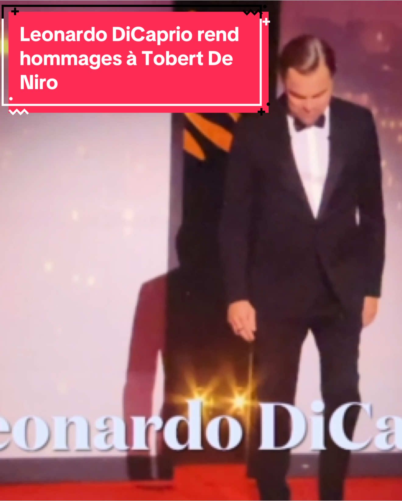 Leonardo DiCaprio rend hommages à Robert De Niro à l’ouverture du 78e Festival de Cannes