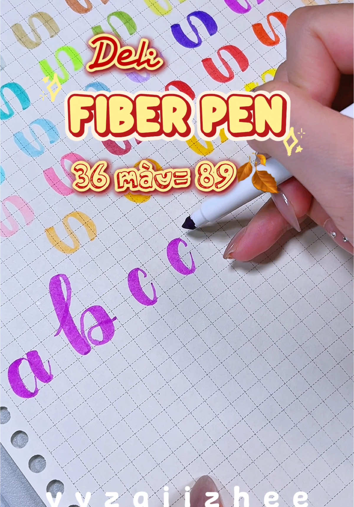 Cái bộ màu này xinh lắm nè mấy bồ ơi 🫶 #study #studygram #LearnOnTikTok #caligraphy #fiberpen #deli #butmau #butmaugocnuoc #unboxing #unboxingvideo #unbox 
