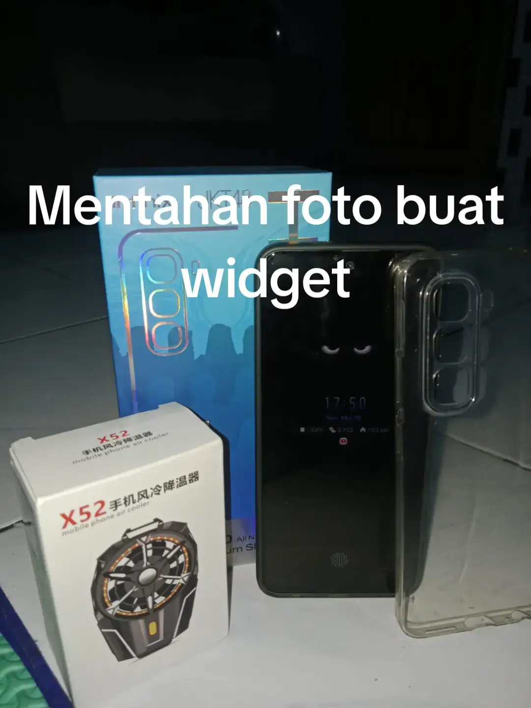 mentahan foto widget #infinix #gadget #infinixhot50series #setup 