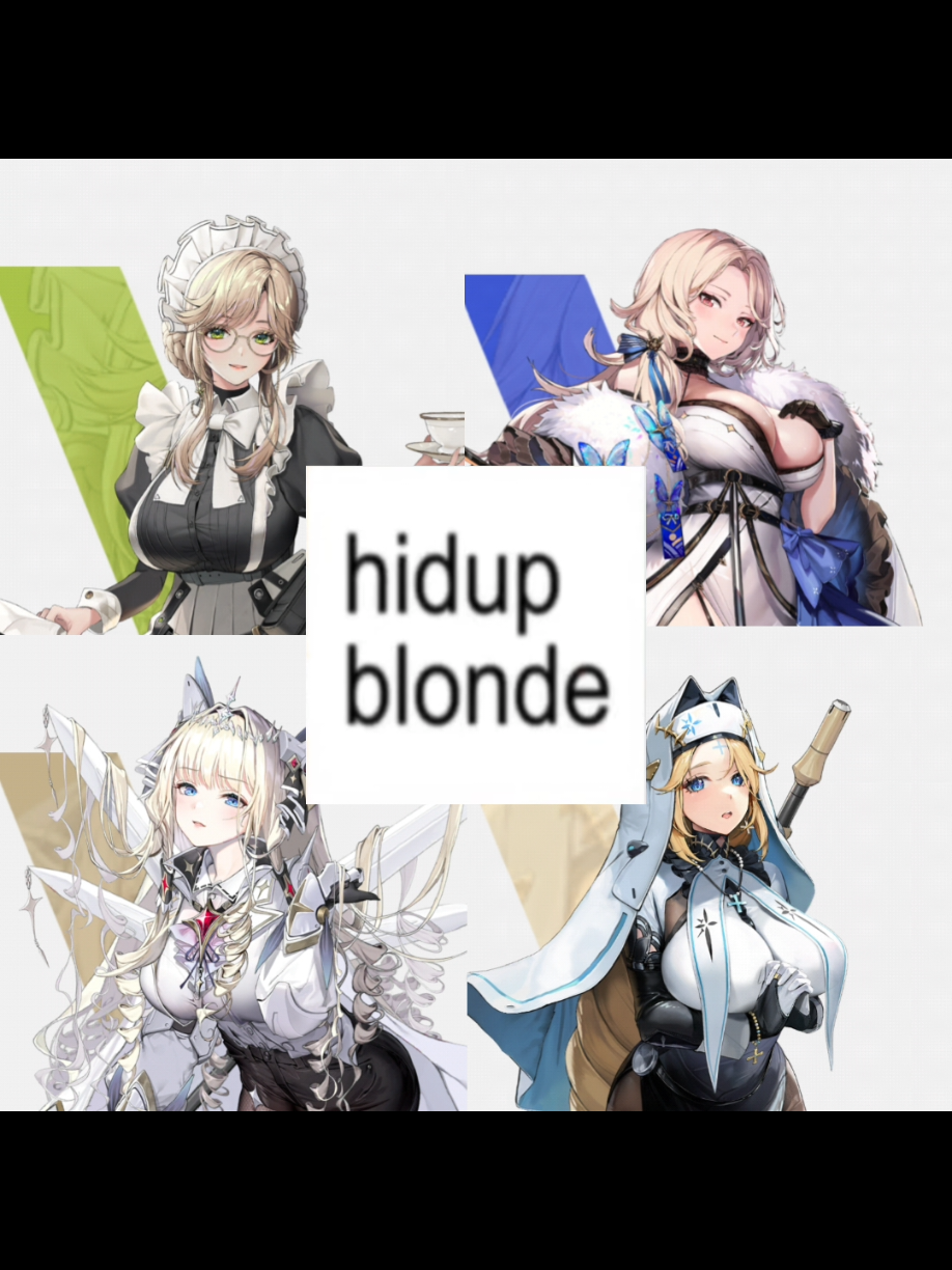 HIDUP BLONDE! #nikke #goddessofvictorynikke  #nikkethegoddessofvictory   #nikkememe 