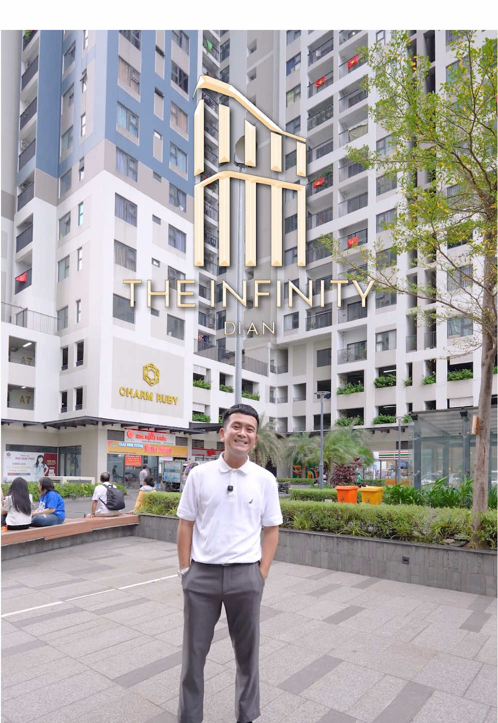 The Infinity Dĩ An không những là một nơi để ở, mà còn là một tương lai đủ đầy cho gia đình bạn #CharmCity #TheInfinityDiAn #canhoDiAn #wellnessResidence  #nhadathungthuan #hungthuan #hungthuanreviewbds #datphuongnam 