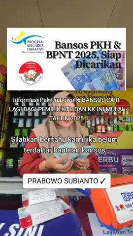 #blt #kks #pkm #sembako #bansos #bansostunai #bantuan #bantuansosial #trending #trending1 #beranda #berandafyp #foryou #kemensos #4u #2025 #beritaviral #beritaterkini #rakyatindonesia #bismilahfyp #fyppppppppppppppppppppppp 