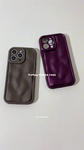 Bumpy Metallic Matte Case✨ #caseiphone 